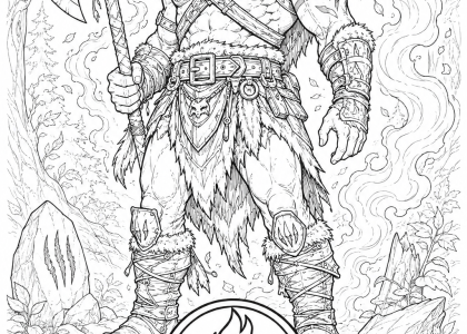 Coloring page